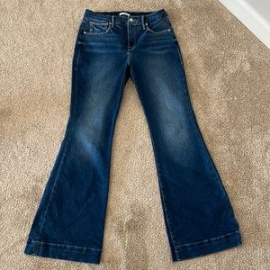 Barely Worn- Good American Good Flare Size 12/31